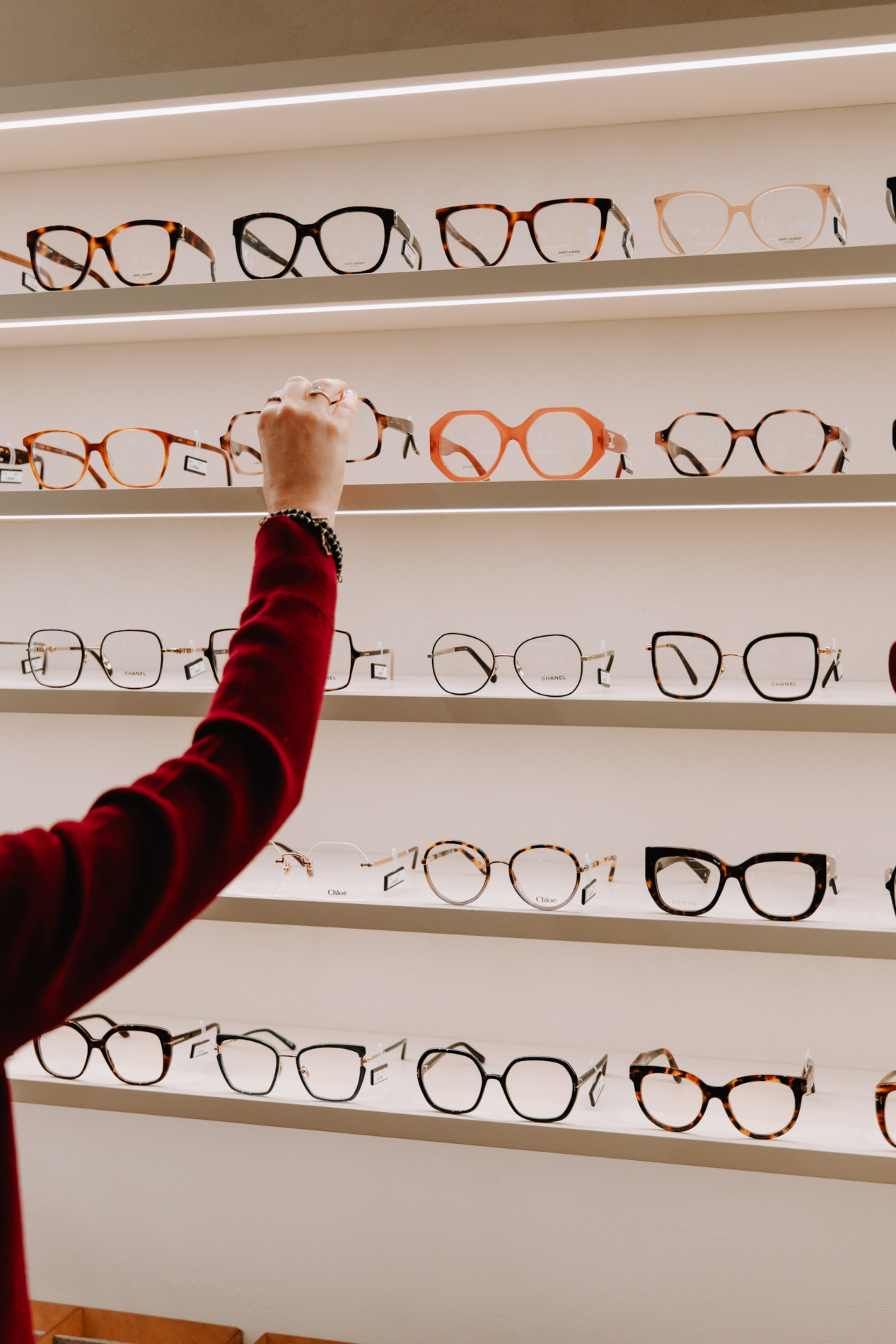 Kleur brillen optisch keuze