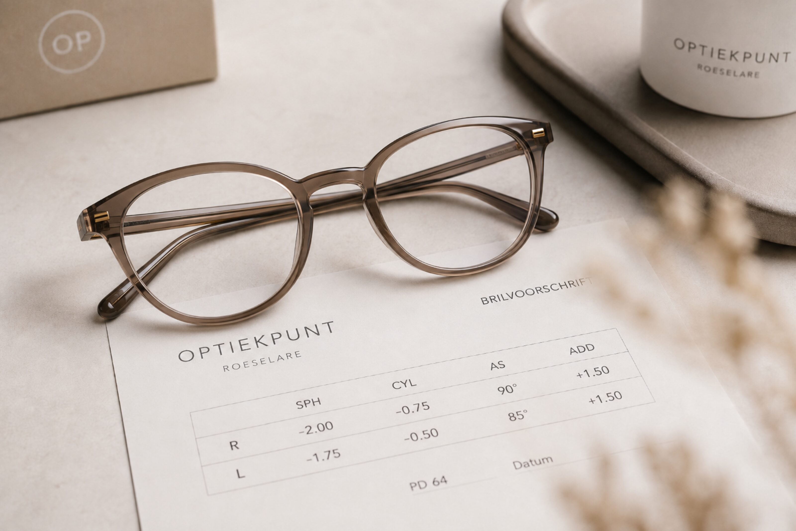 Brilvoorschrift astigmatisme Optiekpunt Roeselare