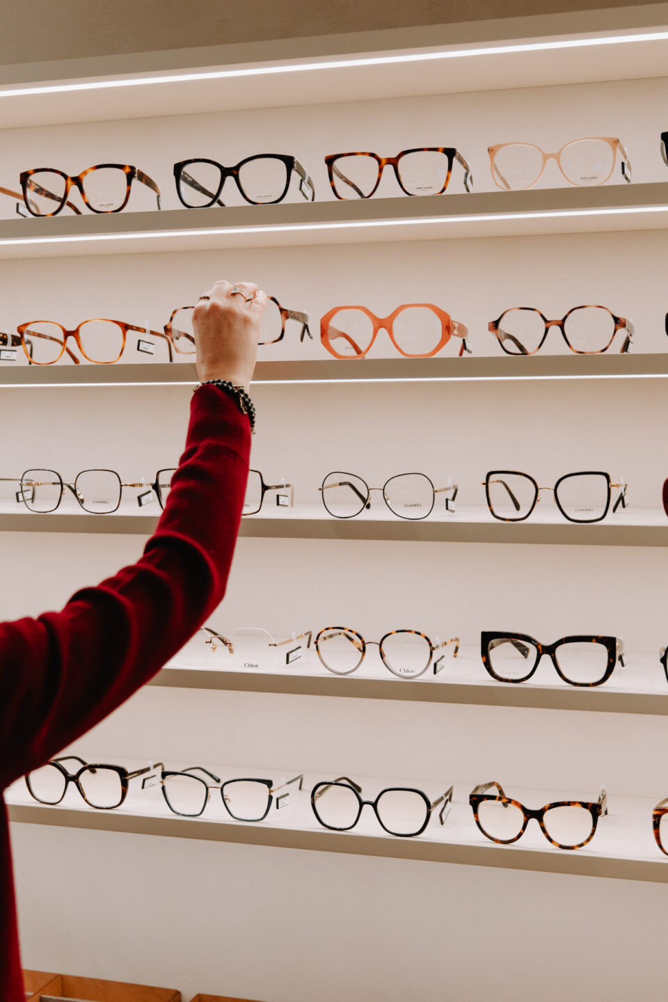 Kleur brillen optisch keuze
